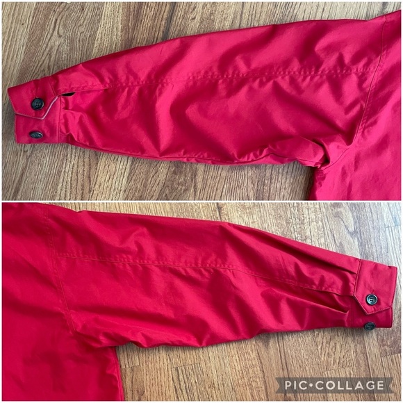 Normandy & Monroe Ventile cotton waterproof and wind proof red jacket size XL - Picture 8 of 13